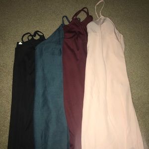 5 Dress Slips Size Medium